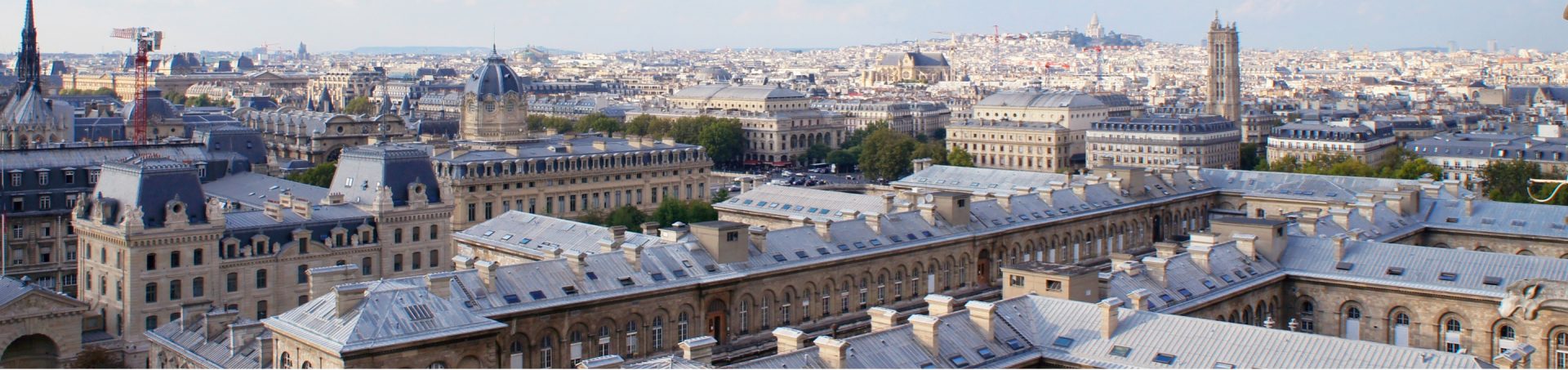 Vue des toits de Paris