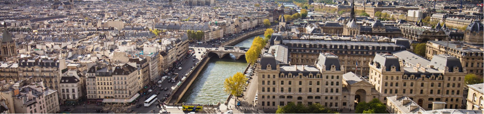 Vue du ciel de Paris