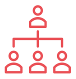 Icône d'un organigramme